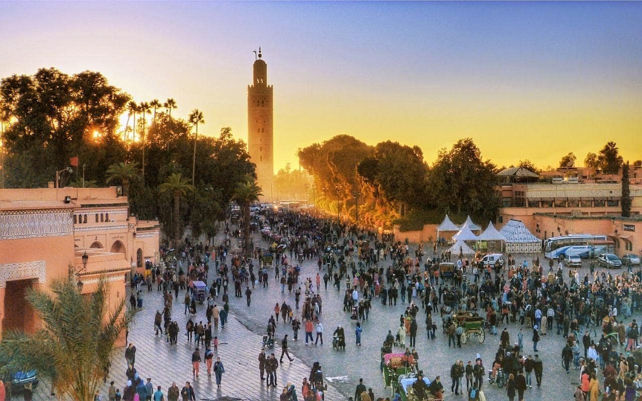 Arrivée et visite de la medina